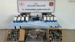 Yalovada kaçak sigara operasyonu