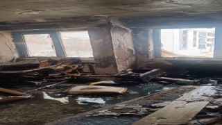 Yangında dumandan etkilenen 3 kişi hastaneye kaldırıldı