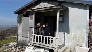 Yangında evleri küle dönmüştü: Aktekin çiftinin sıcak yuvası yeniden kuruldu