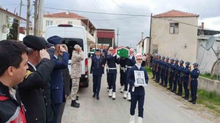 Yatağanda Kıbrıs Gazisi Yelaldı son yolculuğuna uğurlandı