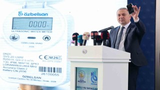 Yerli ve milli imkanlarla üretilen akıllı su sayaçları tanıtıldı
