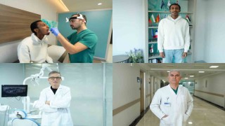 10 saat süren ameliyatla bacak kemiğinden yeniden çene yapıldı