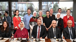 1st Study in Eskişehir International Staff Week programı kapsamında kapanış yemeği ve sertifika töreni gerçekleştirildi