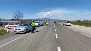 201 araç trafikten men edildi