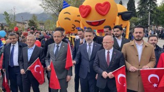 23 Nisan korteji renkli görüntülere sahne oldu