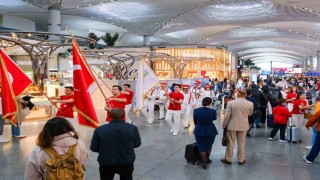23 Nisan Ulusal Egemenlik ve Çocuk Bayramı, İstanbul Havalimanında coşkuyla kutlandı