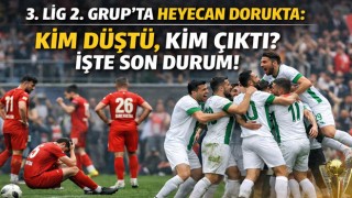 3. Lig 2. Grup'ta Heyecan Dorukta: Kim Düştü, Kim Çıktı? İşte Son Durum!
