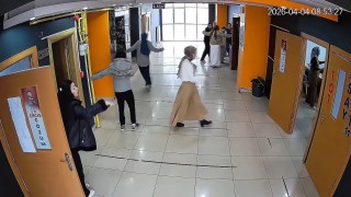 5.2 büyüklüğündeki depremde korku dolu anlar