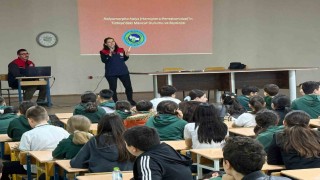 6. Sınıf öğrencilerine organik tarım ve kahverengi kokarca eğitimi verildi