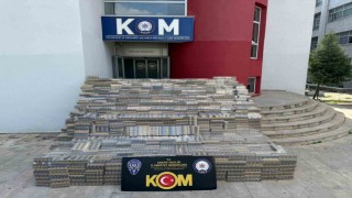 Adanada 127 bin paket kaçak sigara ele geçirildi