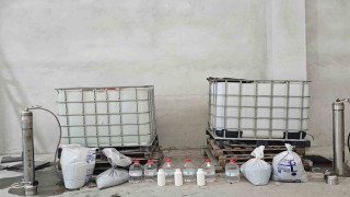 Adanada sahte alkol operasyonu: 1 ton etil alkol ele geçirildi