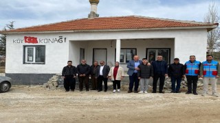 Ağaçören ilçesinin 21 kilometrelik içme suyu hattı yenilendi