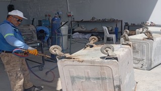 Akdeniz Belediyesi üretiyor, onarıyor, tasarruf sağlıyor