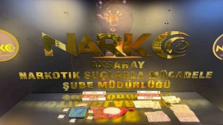 Aksarayda 11 adrese uyuşturucu baskını: 19 tutuklama