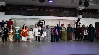 Akşehirde Halk Eğitim Merkezinden giyim defilesi