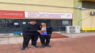 Aliağanın özel sporcularından çifte şampiyonluk