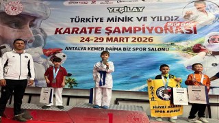 Altı ay önce karateye başladı, Türkiye şampiyonu oldu