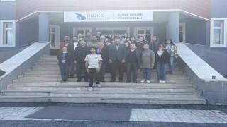 Altundal mezun olduğu okulda derse katıldı