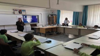 Anadolu Üniversitesinden Oklubalı Sabri Kahvecioğlu İlkokulunda girişimcilik eğitimi