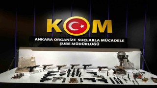 Ankarada silah kaçaklığı operasyonunda gözaltına alınan 8 şüpheliden 4ü tutuklandı