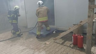Antakyada konteyner yangını
