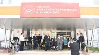 Antalya Aile ve Sosyal Hizmetler İl Müdürlüğüne anlamlı bağış