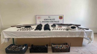 Antalya ve Konyada jandarmadan silah kaçakçılığı operasyonu