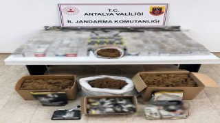 Antalyada jandarmadan kaçakçılık operasyonu