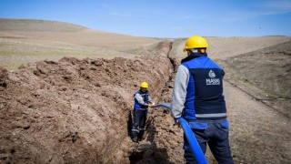 Arguvan Gümüşlüye bin 500 metrelik içme suyu hattı