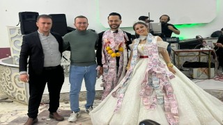 Arkadaşlarından damada beşi bir yerde ayva