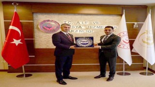 ASKON yönetiminden Bakan Yardımcısı Tarıkdaroğluna ziyaret