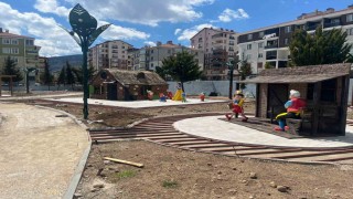 Atıl alandan masal dünyasına Tomurcuk Masal Parkı