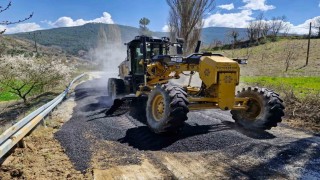 Aydın Büyükşehir ilçelerde yol çalışmalarına devam ediyor