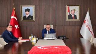 Aydın Valisi Canbolat, Sosyal Hizmet Toplantısına katıldı