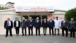 Aydında sağlık hizmetlerine yerinde değerlendirildi