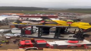 Bafrada inşaatta iş kazası: 1 yaralı