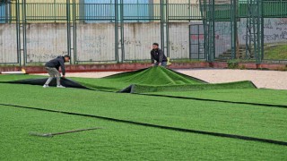 Bağlarbaşı spor tesisleri yenileniyor