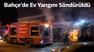 Bahçe’de Ev Yangını Söndürüldü