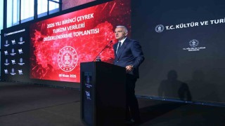 Bakan Ersoy: Turizm geliri 2026 yılının ilk çeyreğinde yüzde 4,2 artışla 9,8 milyar dolar oldu