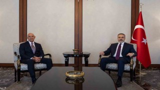 Bakan Fidan ABDnin Suriye Özel Temsilcisi Barrackı kabul etti