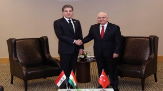 Bakan Güler, IKBY Başkanı Barzani ile görüştü