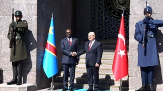Bakan Güler, Kongo Demokratik Cumhuriyeti Cumhurbaşkanı Yardımcısı Muadiamvita ile görüştü