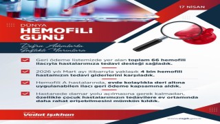 Bakan Işıkhan: 2026 yılı Mart ayı itibarıyla 4 bin hemofili hastamızın tedavi giderlerini karşıladık