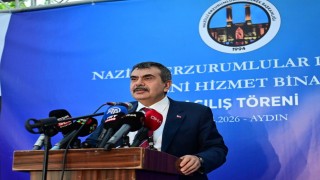 Bakan Tekin, Nazillide Erzurumlular Derneğinin açılışına katıldı