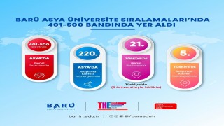 BARÜ Asyadaki en başarılı yüksek öğretim kurumları arasına girdi