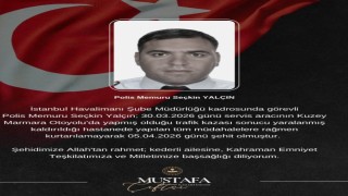 Başakşehirde kazada ağır yaralanan polis memuru Seçkin Yalçın şehit oldu