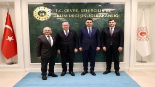 Başkan Büyükkılıç, Bakan Kurum ile projeleri paylaştı