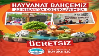 Başkan Büyükkılıçtan çocuklara ‘23 Nisan jesti