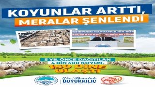 Başkan Büyükkılıçtan kırsala, kendi kendini büyüten model: 150 bin küçükbaş artışı