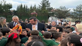 Başkan Çetinkaya, öğrencilerle bir araya geldi